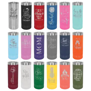 22 oz. Skinny Tumbler with Slider Lid